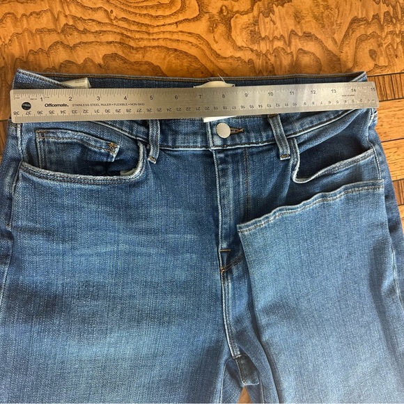 L'AGENCE Classic Blue Straight Leg Jeans - Picture 9 of 9